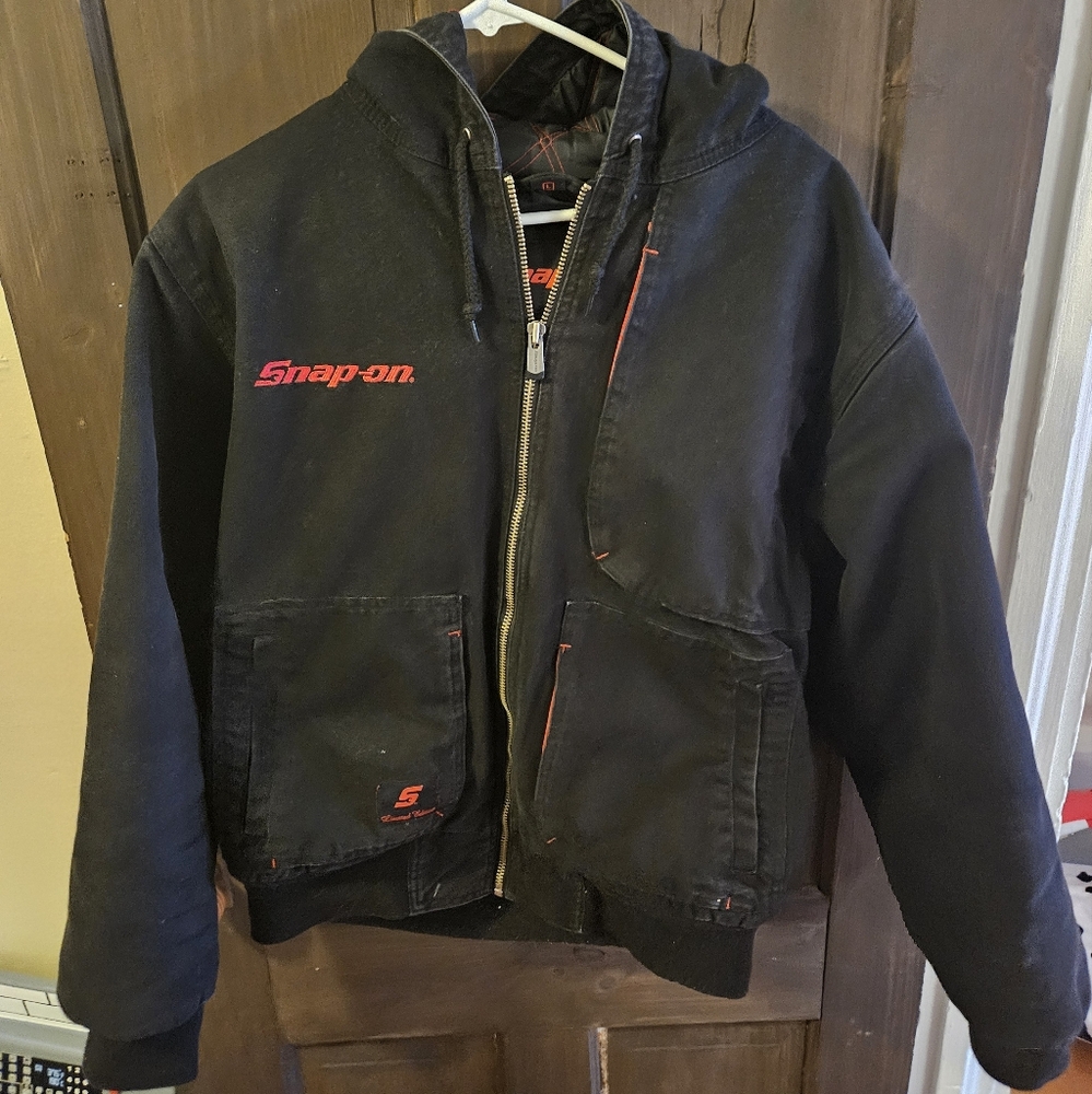 Snap On Limited Edition 2012 RA Jacket Insulated Coat Mens Large Black